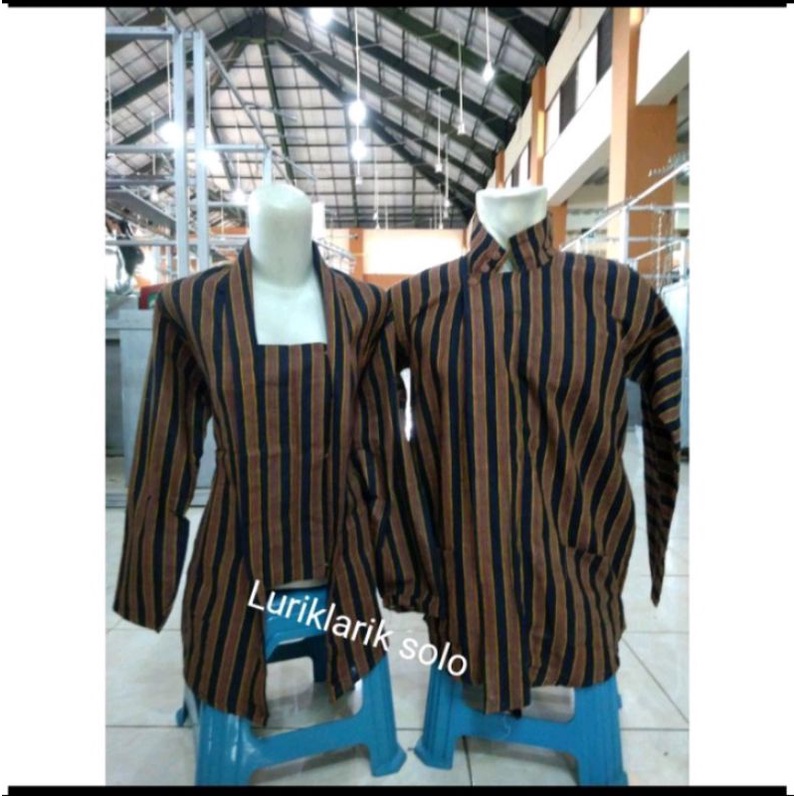 Lurik Lorek Surjan Sorjan Baju Adat Jawa Tradisional