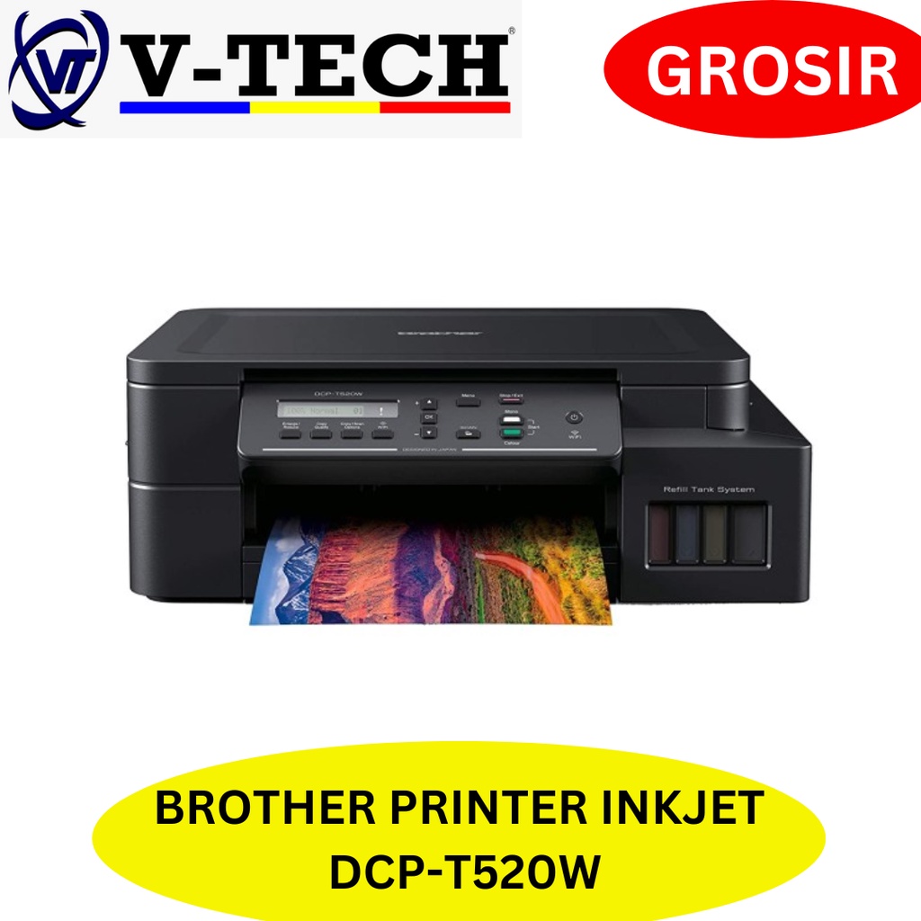 BROTHER PRINTER INKJET  DCP-T520W