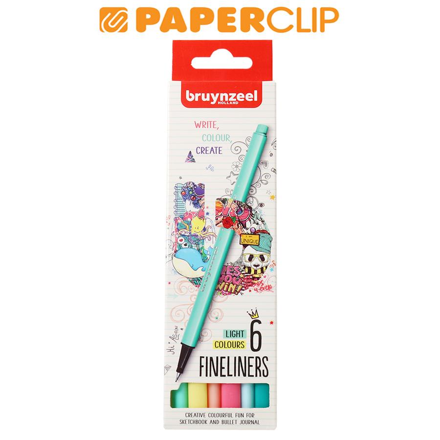 

FINELINER BRUYNZEEL LIGHT COLOR SET 6 60241306