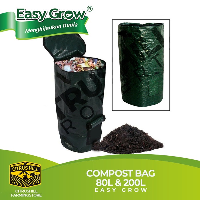 Terlaris Compost Bag - Kompos Bag - Easy Grow - Pot Pupuk Kompos