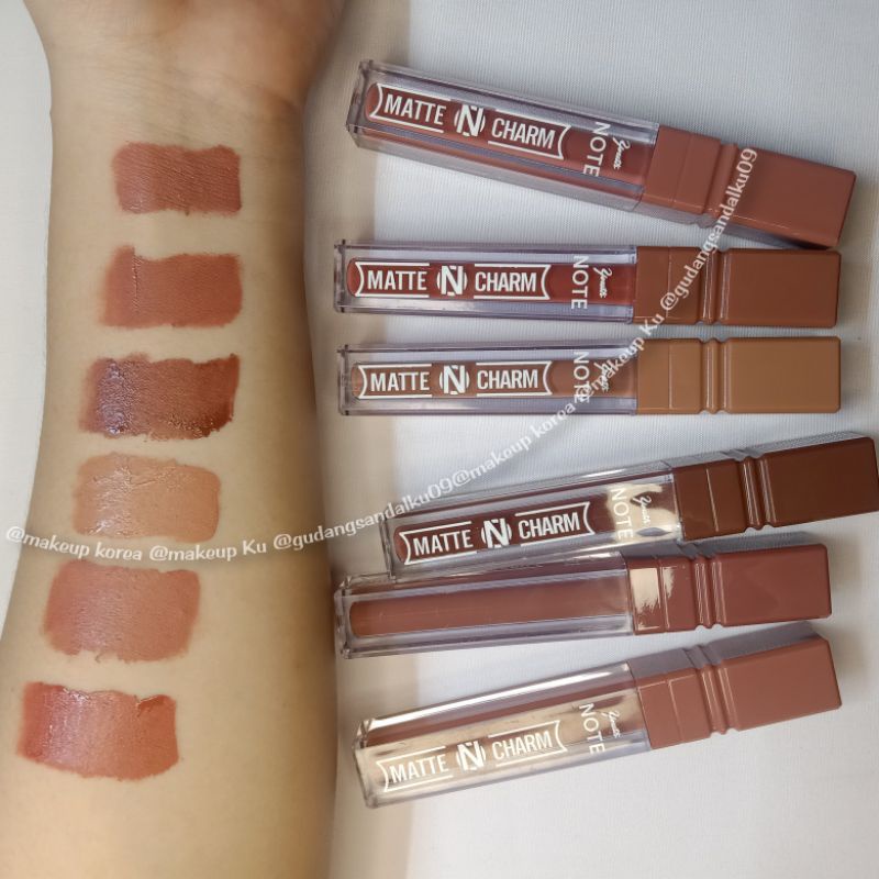 Lipstik Lipstick Nude Series - Lipcream Lipmatte Tahan Lama Ringan