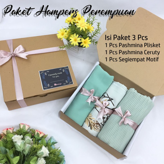 

(COD) paket parsel hijab parcel jilbab ramadhan serba 70k - Paket A