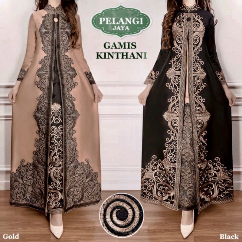 KEBAYA MODERN // NEW GAMIS KINTANI // SERAGAMAN WISUDA // BAJU PESTA LAMARAN // BAJU WISUDA // Original by pelangi jaya