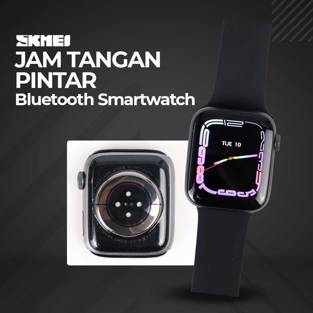 Jam Tangan Pintar Bluetooth Smartwatch - IWO7PRO Black