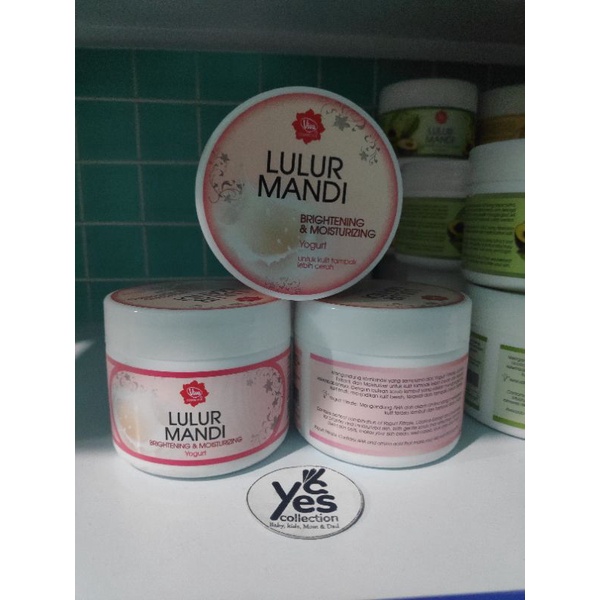 Lulur Mandi Viva 225g Scrub Brightening Moisturizing Bengkoang yogurt Avocado Soybean Langsung pakai