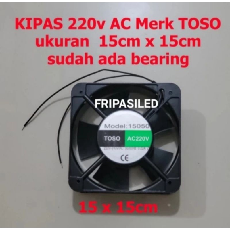 cooling fan ac toso 15cm AC 220v ball Bearing