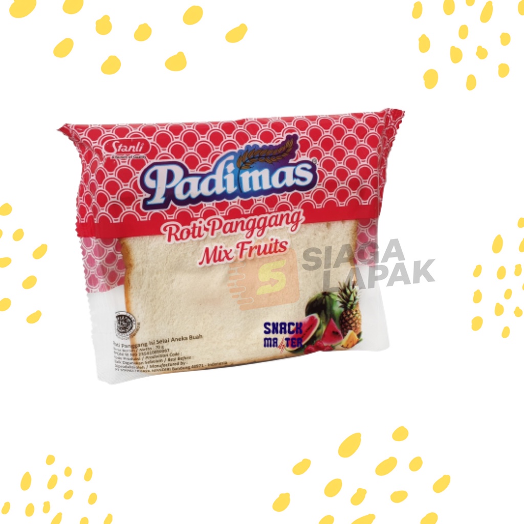 Roti Panggang Padimas All Varian Mix Rasa 65gr