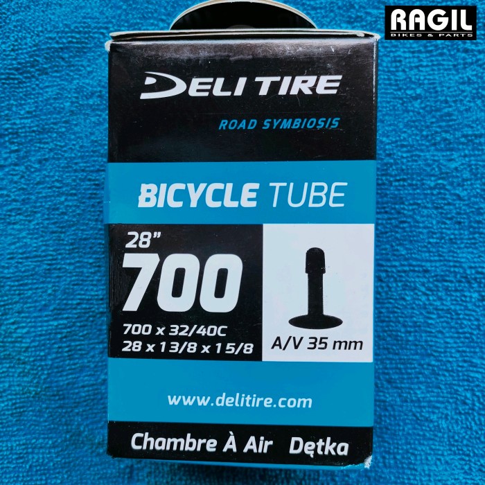 ] BAN DALAM SEPEDA 700 x 32C 35C 38C 40C DELI TIRE SWALLOW DOP AV MOTOR