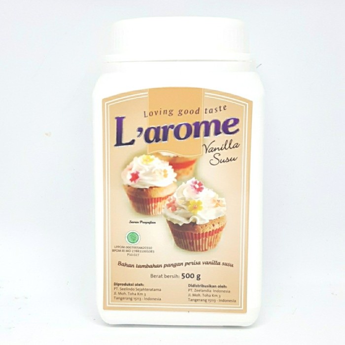 

L"arome Vanilla Susu/ Bubuk Perisa Larome (repack 30gr/50gr)