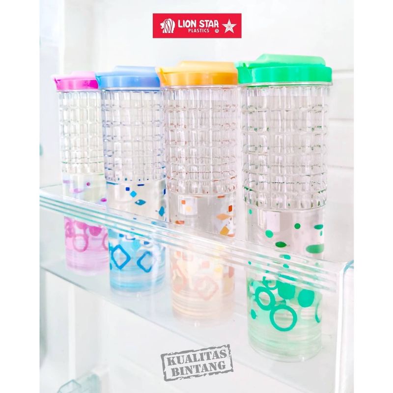 Tempat Minum air es Kulkas / Botol Minum Kulkas Air es / Cool Pot / tempat minuman dingin Lion star 