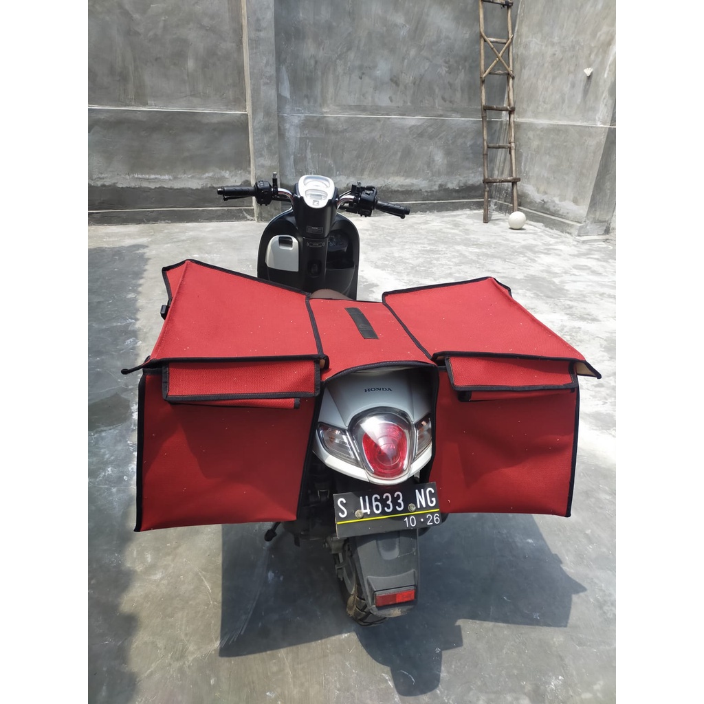 Tas Obrok Bahan Terpal Kuat Dan Tebal Ronjot Rengkek Motor