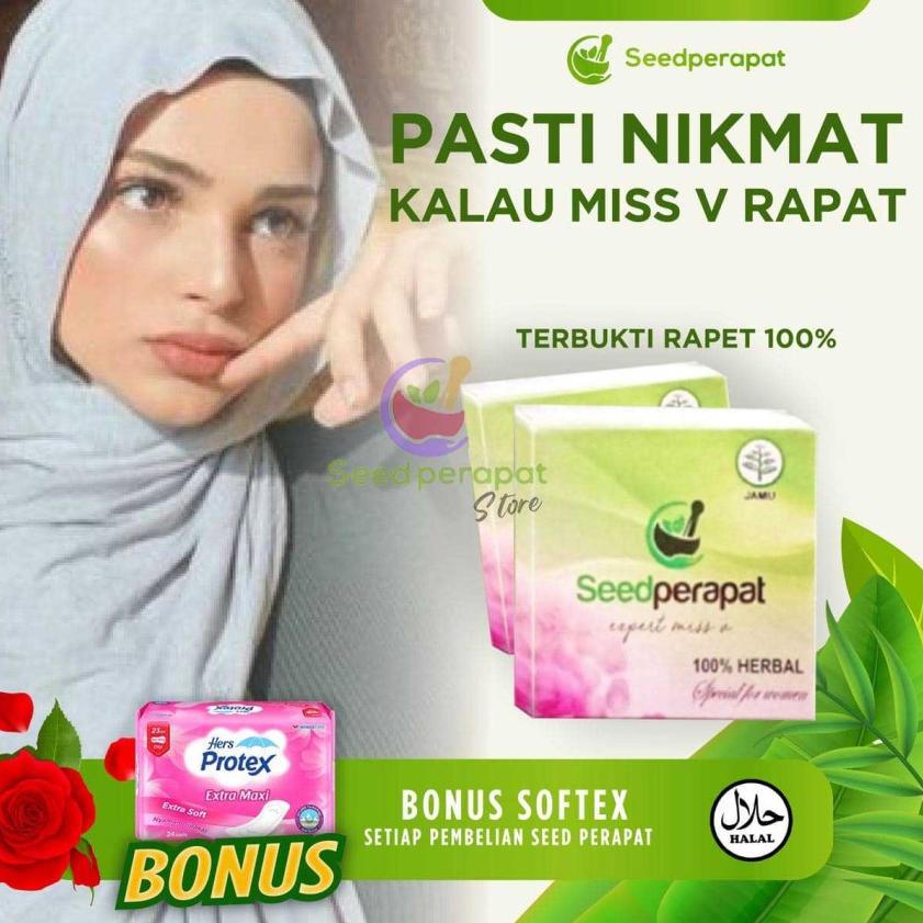 ❅ Perapat Miss V / Seed Perapat / Pil Virgin Perapat Vagina ℮