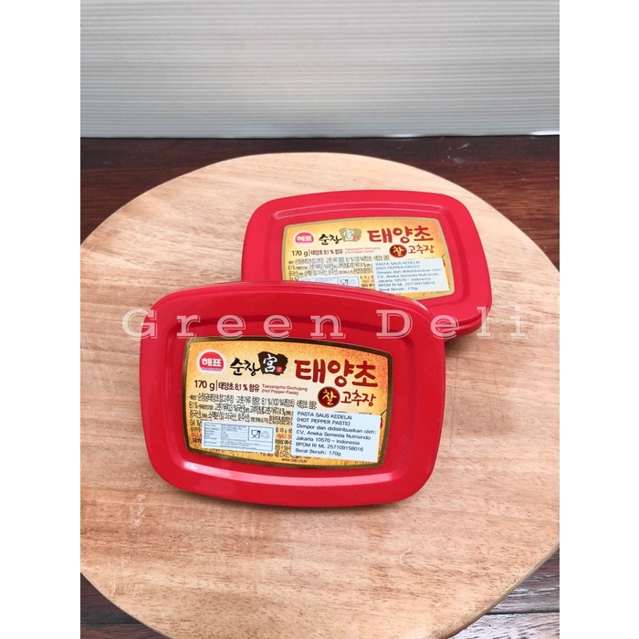 

RB Gochujang Taeyangcho / Hot Pepper Sauce / Saus Bibimbap 170GRAM
