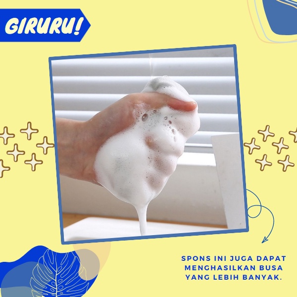 Sikat Spons Abu 2 Sisi / Sikat Kerak Cuci Piring / Scrub Anti Noda / Spons Sabun Penghilang Noda Kerak Bandel / Spons Sponge Cuci Piring Dua Sisi Busa Cuci Piring Penghilang Minyak / Double Side Spons Pencuci Piring Serbaguna , Spon Cuci 2 Sisi Warna Abu