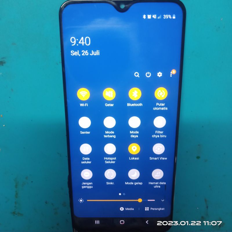 LCD Samsung M20 Ori Copotan