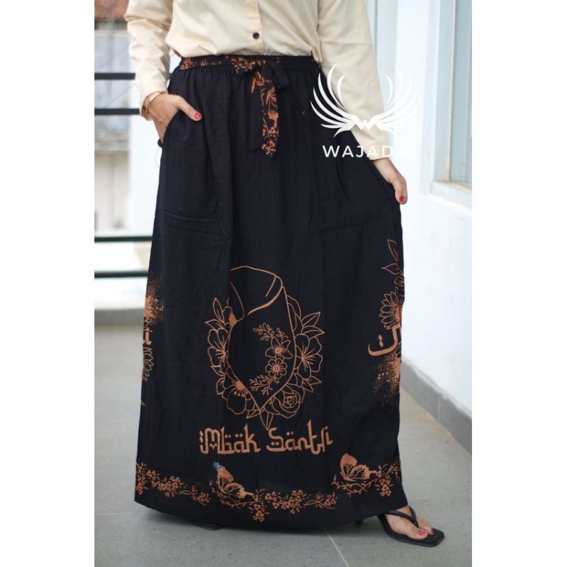 ROK BATIK MBAK SANTRI WAJADA TERLARIS / ROK PAYUNG / ROK SANTRI PUTRI TERBARU