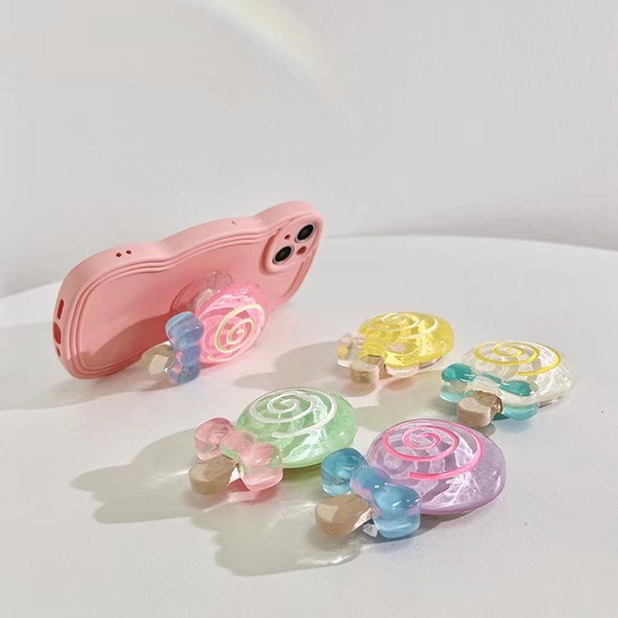 Braket Holder Handphone Universal Bentuk Lollipop 3D