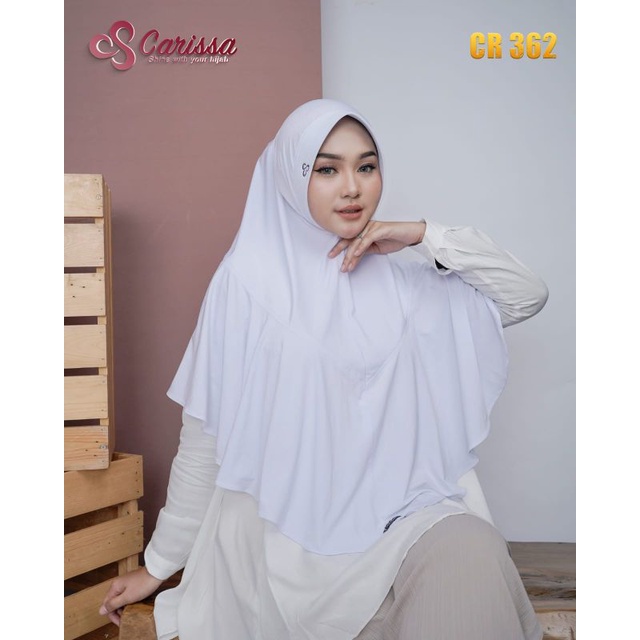 CARISSA NEW/CARISSA 362/CR 362/HIJAB INSTAN/HIJAB DEWASA/HIJAB KEKINIAN/JILBAB SLUP/JILBAB MURAH
