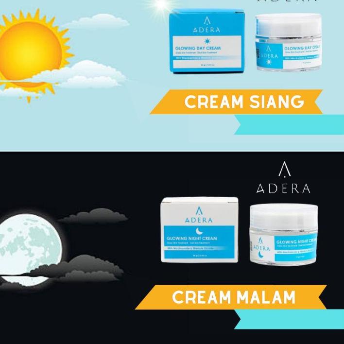 ➵ ADERA CREAM SIANG MALAM / ADERA KRIM / ADERA NIGH CREAM / ADERA DAY CREAM / CREAM SIANG MALAM ♡