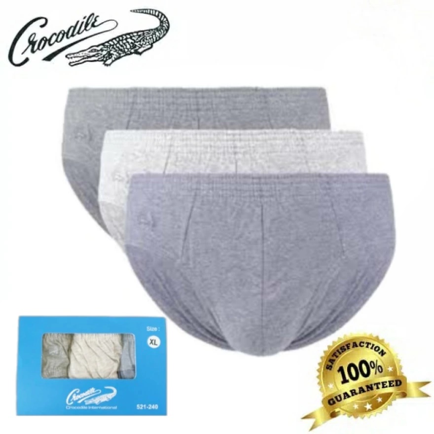 Celana dalam Cd pria dewasa CROCODILE 1 box ISI 3 PCS original 521-240