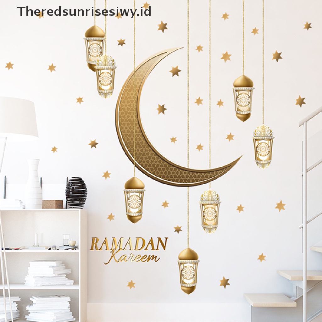 # Baju Lebaran # Stiker Jendela Ramadhan Eid Mubarak Dekorasi Ramadhan Dekorasi Pesta Muslim Islami Idul Adha Ramadan Kareem Wall Stiker~
