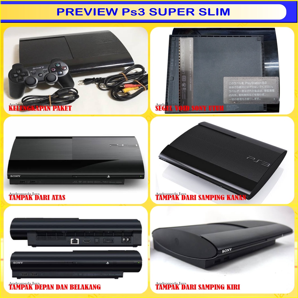 PS3 SUPER SLIM OFW/HFW SERI 4000/4200/4300 FULL GAMES