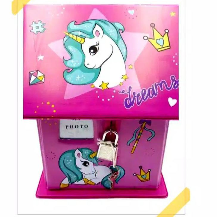 kode9f9Et Celengan Rumah karakter Gembok Besar