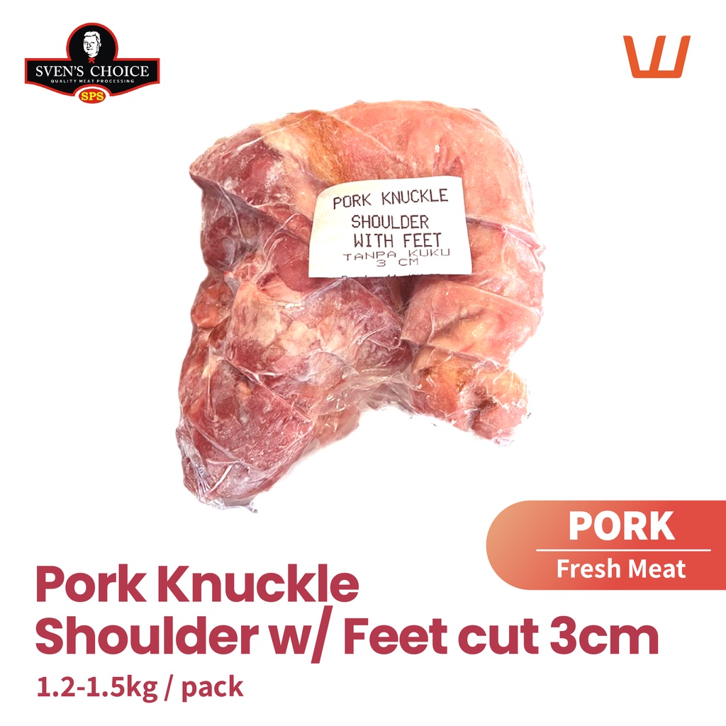 

Pork Knuckle Shoulder With Feet Cut 3cm Kaki Babi Sven's Choice