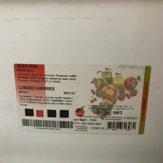 

Buah Ceri - Cherry Merah Tanpa Tangkai 250gr