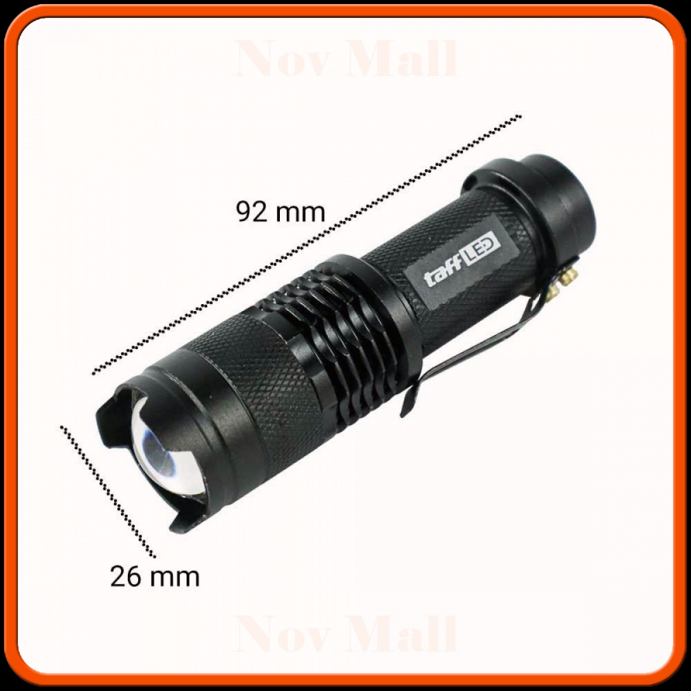 Senter LED 2000 Lumens Waterproof Pocketman -SP589