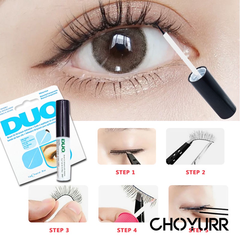 【COD】Lem bulu mata /Lem  False Eyelashes / Eyelash Glue White - Black - Transparant False Eyelashes Glue Makeup Glue Murah -CH