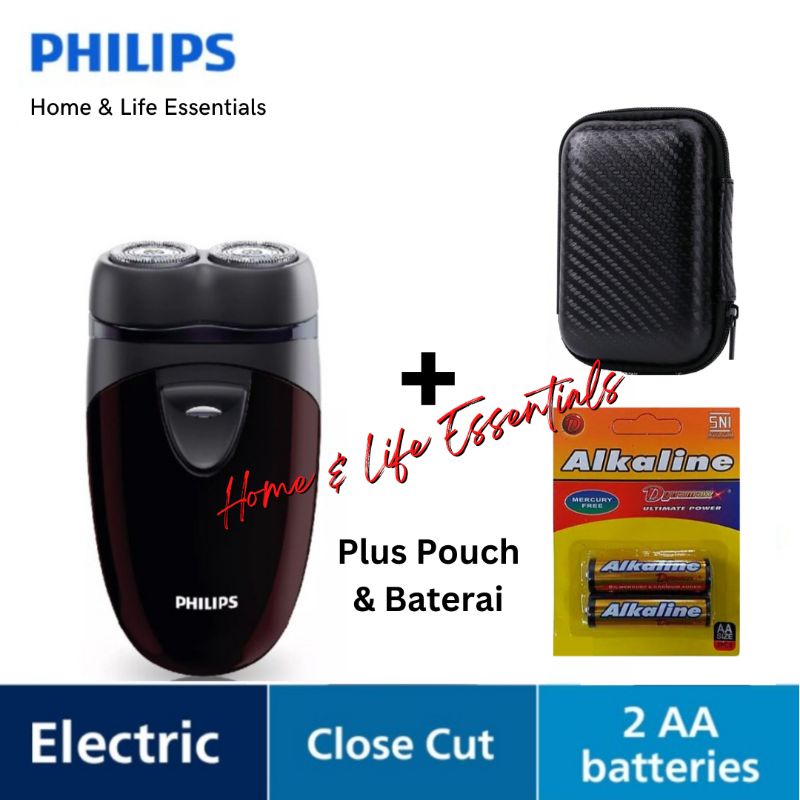 Philips Electric Shaver PQ206 Cukuran Kumis Jenggot Philips Alat Cukur Kumis Jenggot Philips