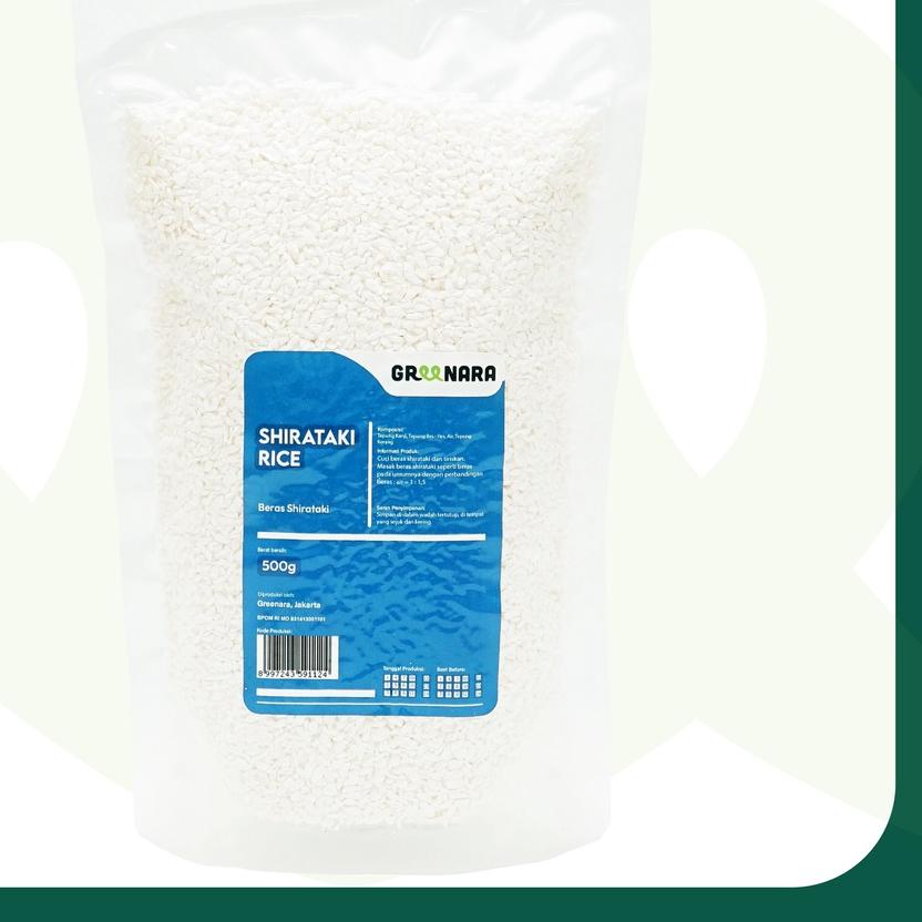

❊ Beras Shirataki 500gr / Shirataki Rice Konnyaku Low Carbs ➯
