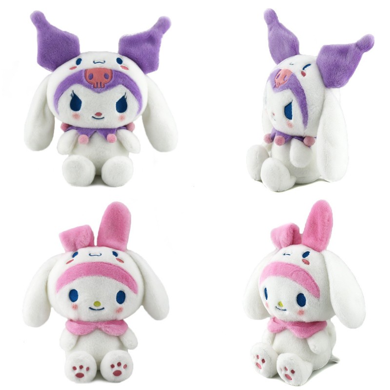 Hadiah Xmas Kuromi My Melody Cinnamoroll Mainan Boneka Plush