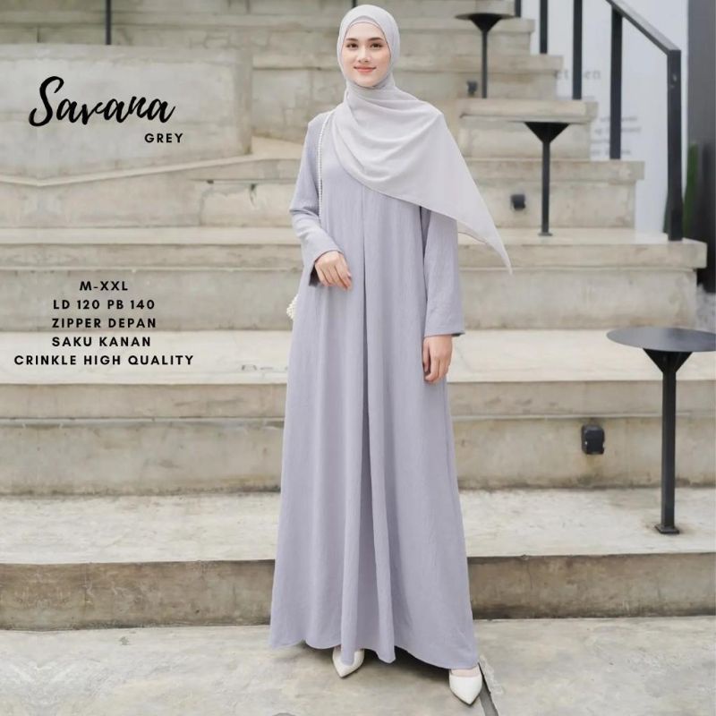 SAVANA GAMIS WANITA JUMBO LD 120 CM TERBARU