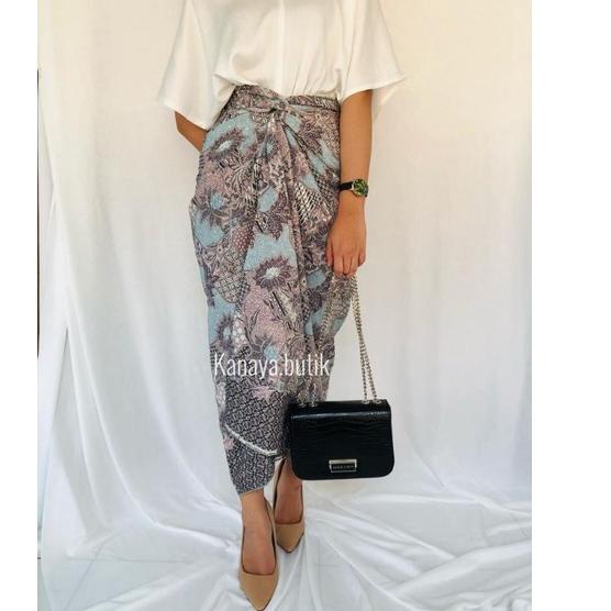 ♪ Rok lilit batik - kain lilit - rok batik modern - rok lilit grey - batik couple - set couple ♡
