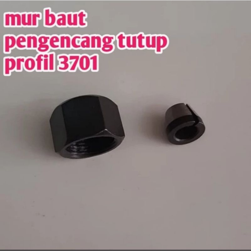 Mur/ Collet nut 1/4" TRIMMER/PROFIL