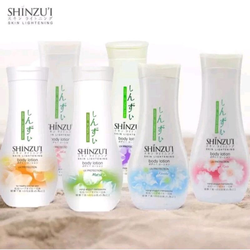 SHINZUI Body Lotion UV Protection 100ml | 210ml | Pelembab Tubuh Shinzu'i