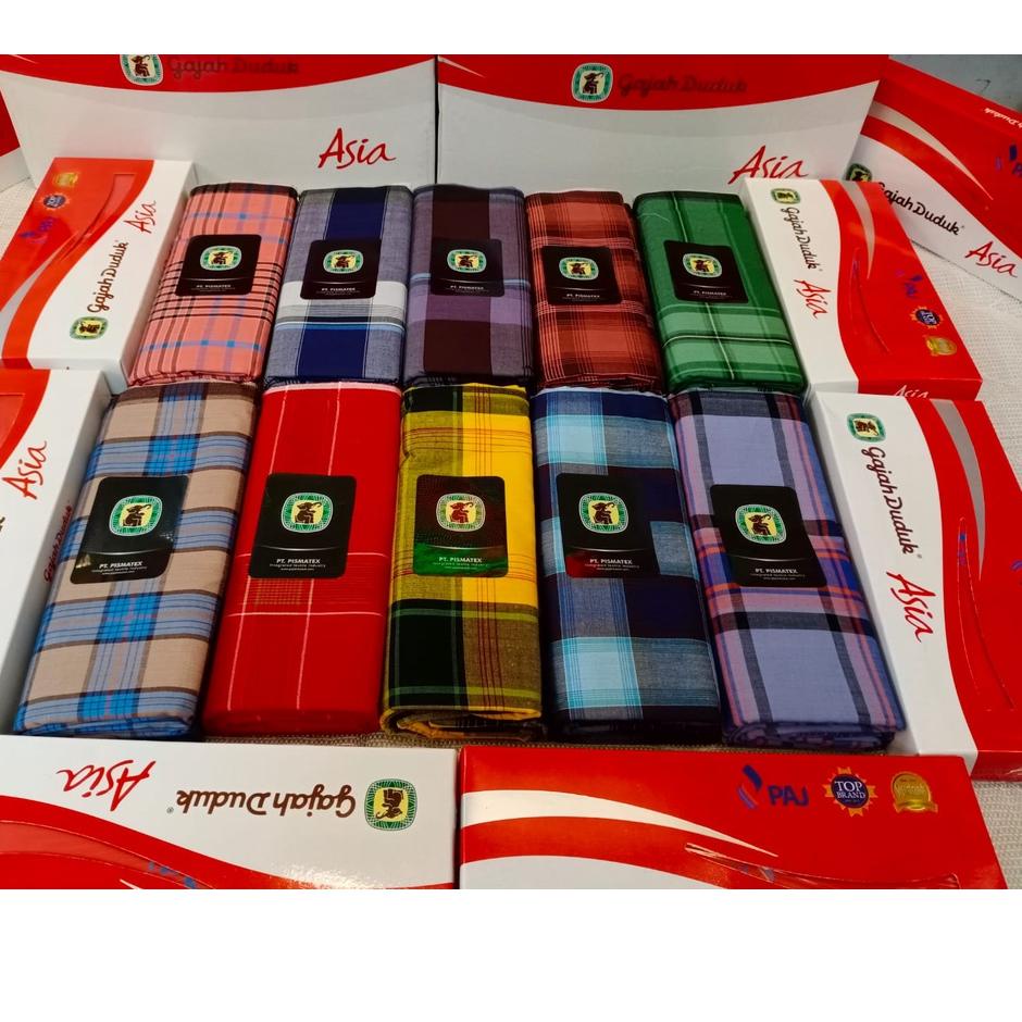 ☚ SARUNG GAJAH DUDUK ASIA / SARUNG GAJAH DUDUK ASIA MOTIF KOTAK ➺