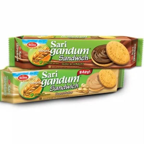 

W38 Roma Sari Gandum Sandwich 115g SERBA MURAH む