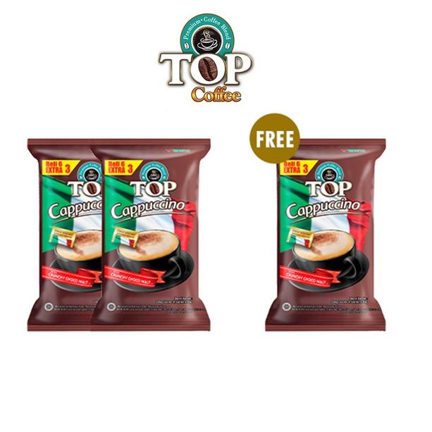 

frx60 [Buy 2 Get 1] TOP Kopi Cappucino PACK (6+3 25GR) Buat Kalian