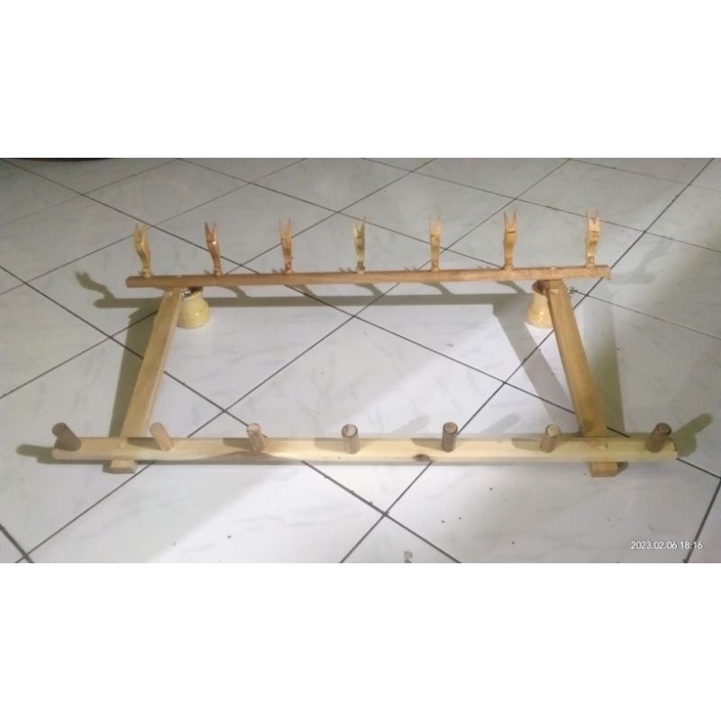 Standar Jodang Pion Kujang, jejer Timbang Set 7, Natural