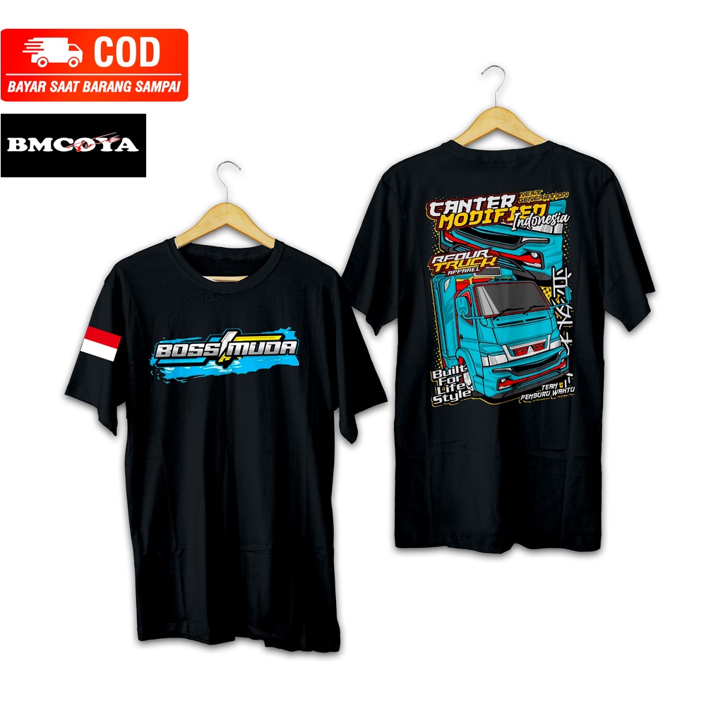 Baju Kaos 2023 / Baju Driver Muda / Truk / Baju Mobil Pick Up