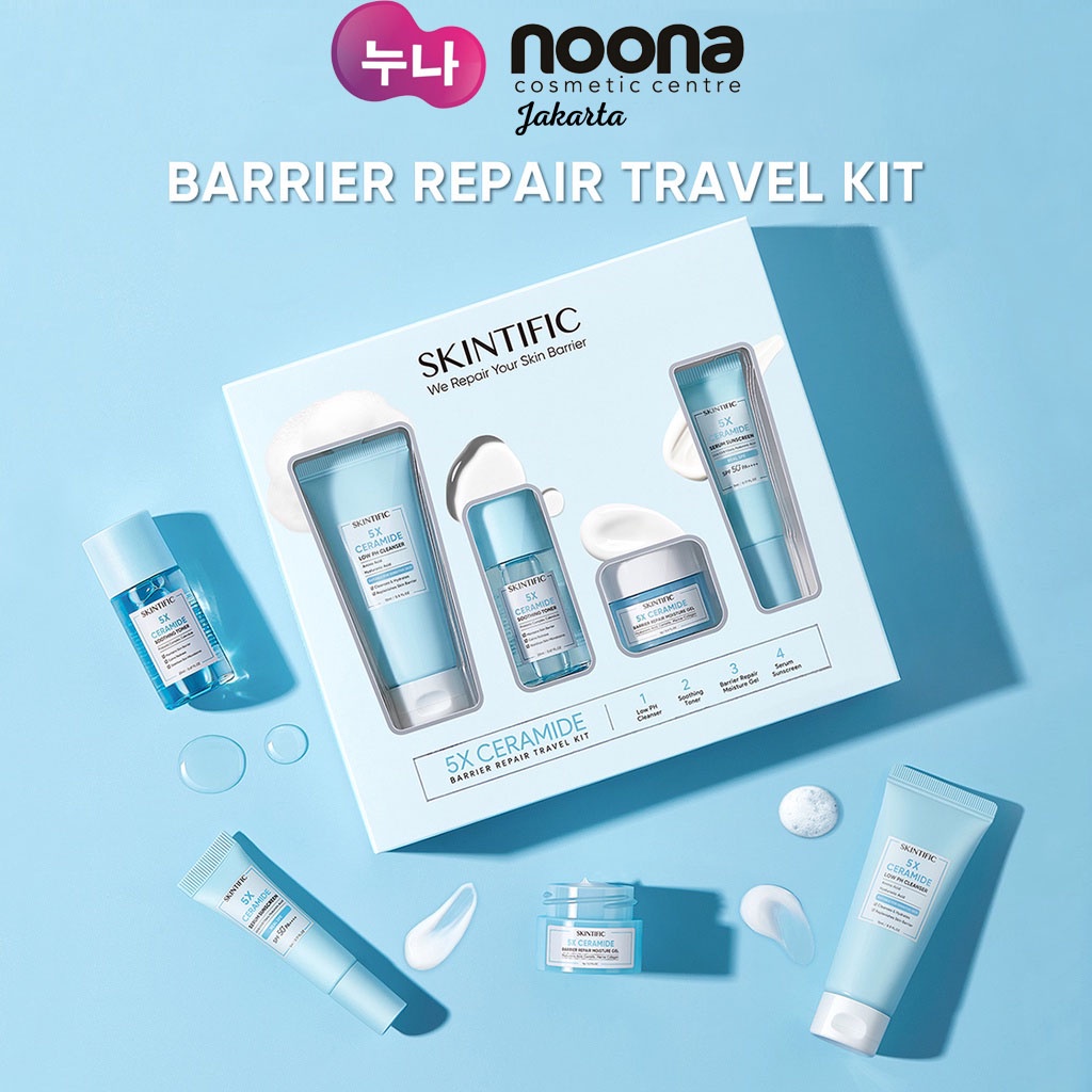 SKINTIFIC 5X CERAMIDE BARRIER TRAVEL KIT