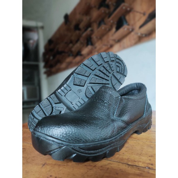 SEPATU SAFETY OZERO ORIGINAL 100% KULIT ASLI SAFETY SHOES BERGARANSI