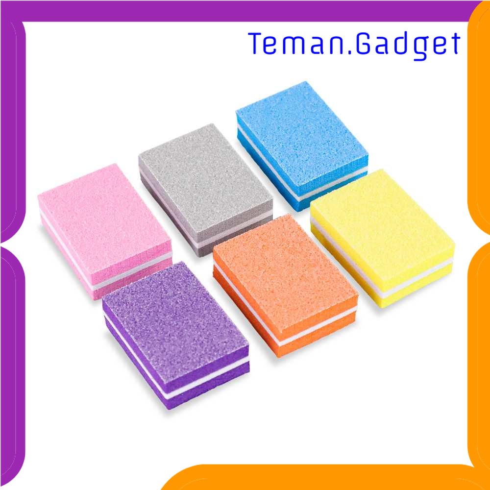 TG - PRW FUMOSIK Balok Kikir Kuku Nail Polishing Block Manicure 50PCS - GCA-076