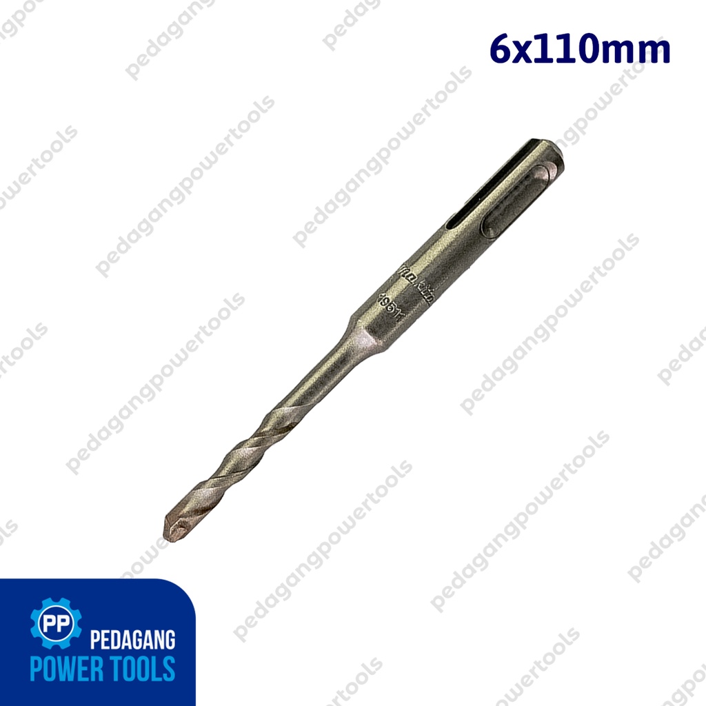 MAKITA MATA BOR SDS PLUS 6 X 110 MM PELUBANG BETON HAMMER DRILL BITS