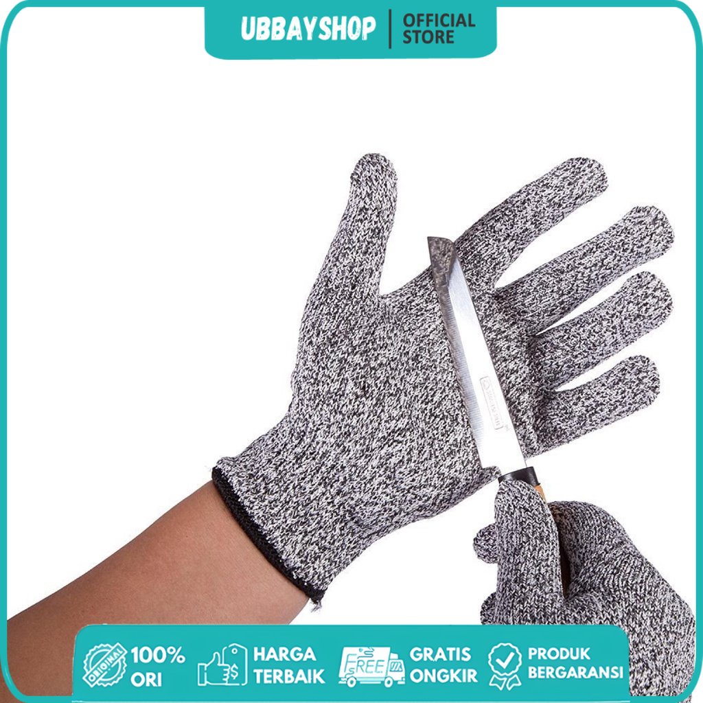 Sarung Tangan Keselamatan Tahan Goresan Pisau - EN388
