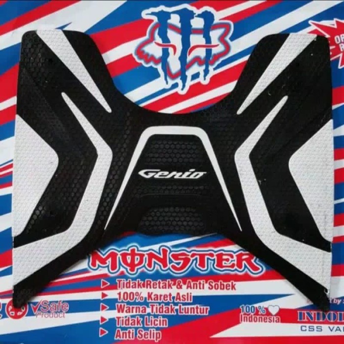 Karp Alas Pijakan Kaki Motor Honda Genio/Karpet Pijakan Kaki Motor Genio