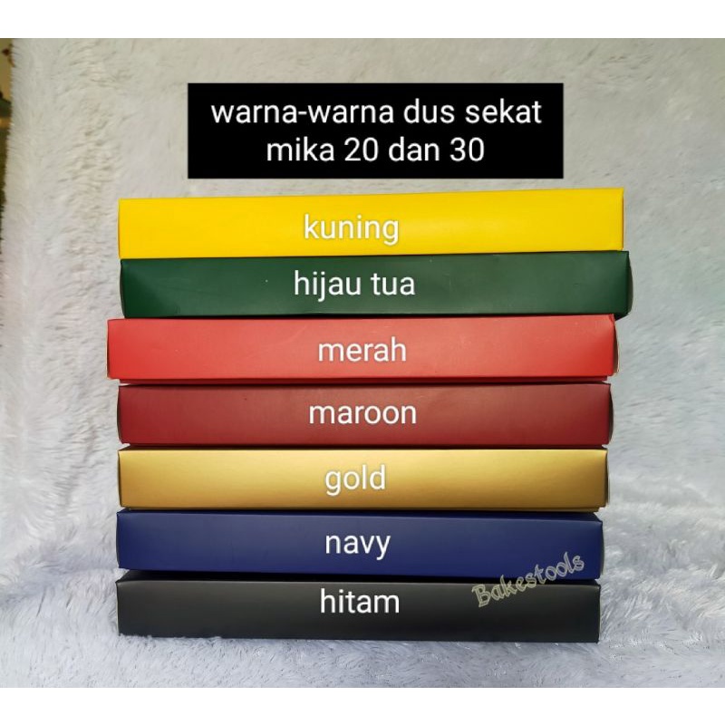 

Dus/Box untuk Mika Sekat 20/30